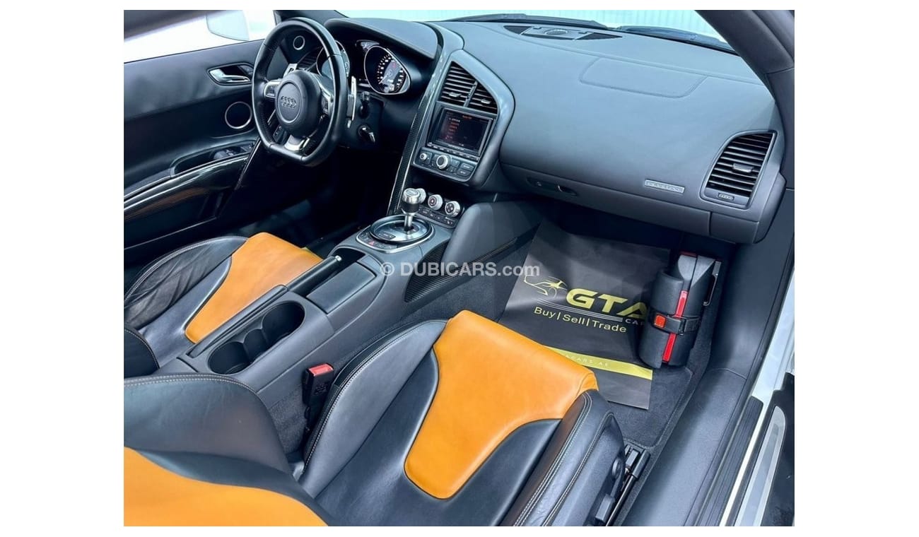 Audi R8 V10 Plus 2013 Audi R8 Carbon Edition V10, Service History, Low Kms, GCC