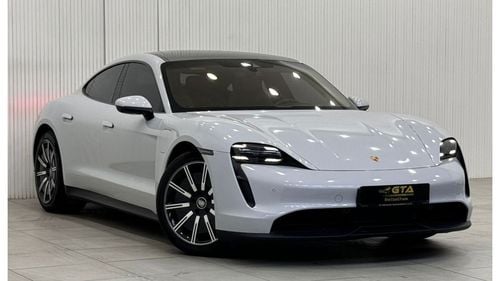بورش تايكان 2021 Porsche Taycan, 8 Years Agency Battery Warranty, Full Service History, GCC