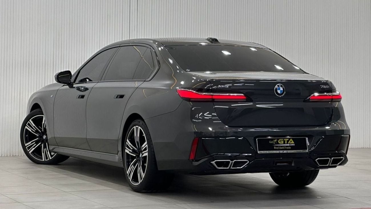 بي أم دبليو 760Li 2024 BMW 760i xDrive M-Sport Masterclass, 2028 BMW Warranty + Service Pack, Fully Loaded, GCC
