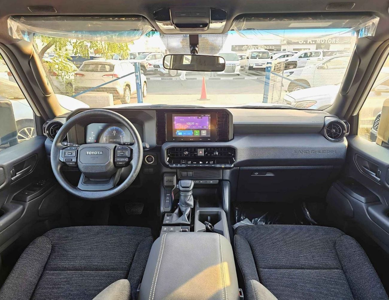 Toyota Prado LC250 URBAN / 2.4L PETROL 4WD / DVD+CAMERA / COOL BOX / FABRIC SEATS (CODE # PR24U)