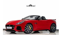 Jaguar F-Type SVR Convertible - Euro Spec - With Warranty and Service Contract