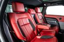Land Rover Range Rover Sport GCC-22 Inch Rims-Black Contracting Roof-Red Interior