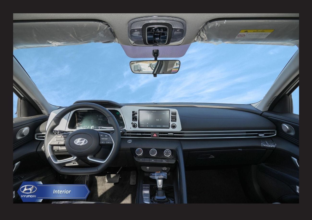 هيونداي إلانترا #Ke HYUNDAI ELANTRA 1.5L GLX ELITE MID(I) A/T PTR 2025