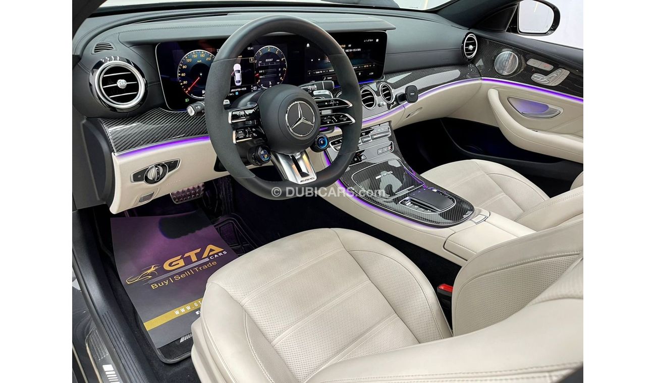 Mercedes-Benz E 63 AMG 2021 Mercedes AMG E 63 S, Mercedes Warranty-Service Contract-Service History, GCC