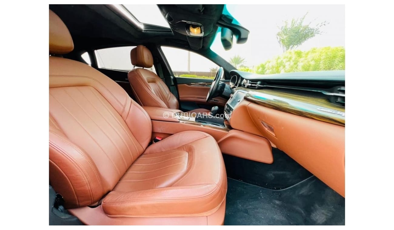 Used Maserati Quattroporte Service History Sunroof GCC