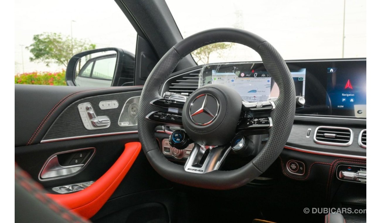 مرسيدس بنز GLE 53 Mercedes-Benz GLE53 AMG, New Facelift | GCC | Alphine Grey, 22 Alloy Wheels, HUD | 2023
