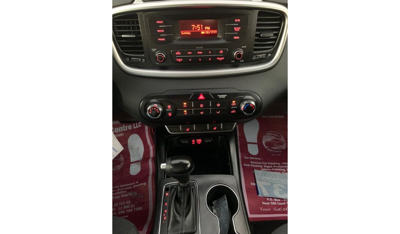 Kia Sorento LX 4WD AND ECO 2.4L V4 2017 AMERICAN SPECIFICATION