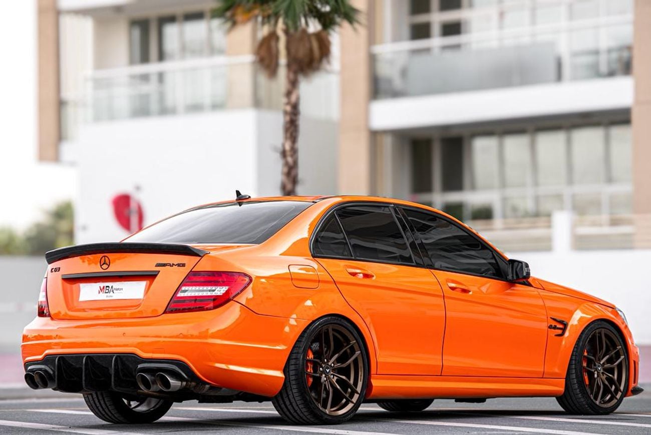 Mercedes-Benz C 63 AMG Arab GT Edition 630HP