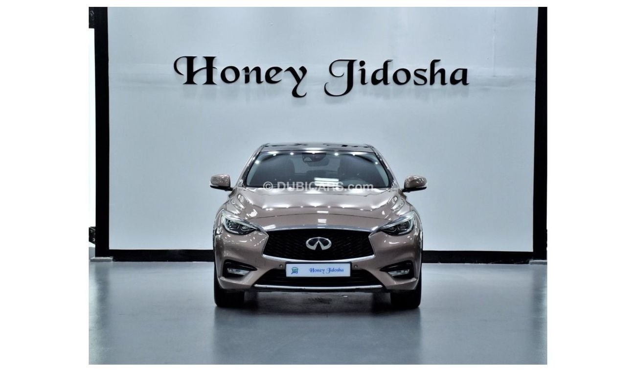 Infiniti Q30 EXCELLENT DEAL for our Infiniti Q30 ( 2018 Model! ) in Brown Color! GCC Specs