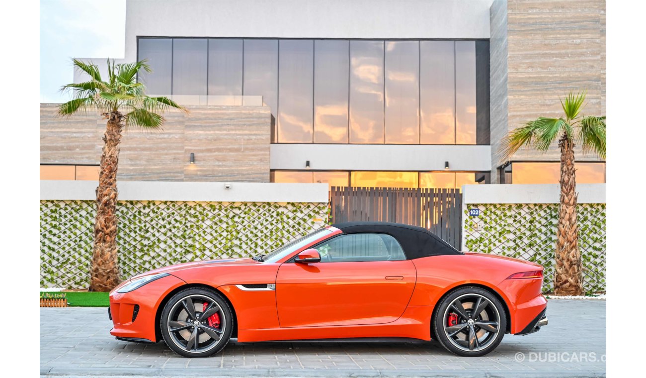 Jaguar F-Type S 5.0L V8 SC | 3,539 P.M | 0% Downpayment | Full Option | Immaculate Condition