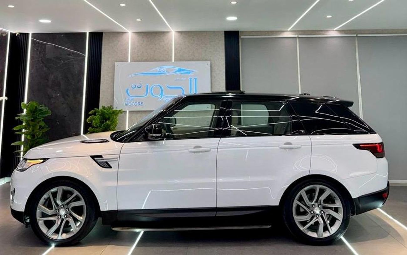 لاند روفر رينج روفر سبورت Supercharged 5.0L SUPERCHARGED RANGE ROVER SPORT V8 || GCC SPECS || FULL OPTIONS || FREE ACCIDENTS