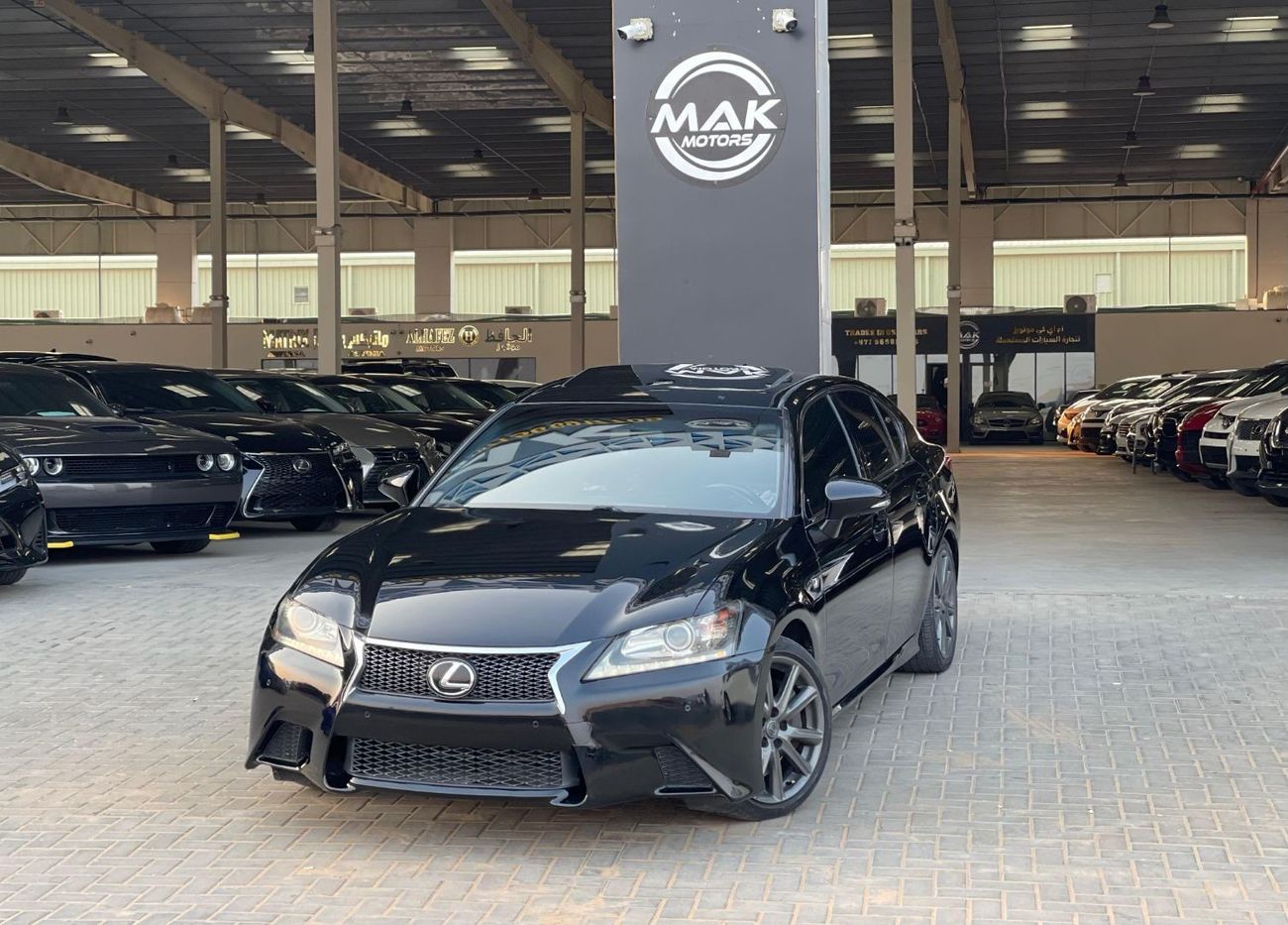 لكزس GS 350 F-Sport 3.5L REAR WHEEL DRIVE / BIG AND COMFORT SEATS / 8 SPEEDS / IN PERFECT CONDITION