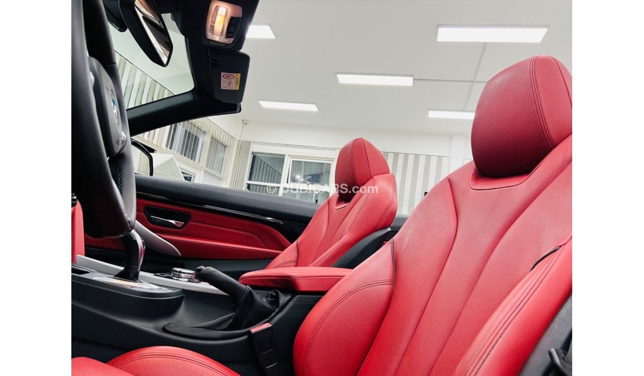 BMW 428i M Sport GCC .. FSH .. Perfect Condition .. Convertible .