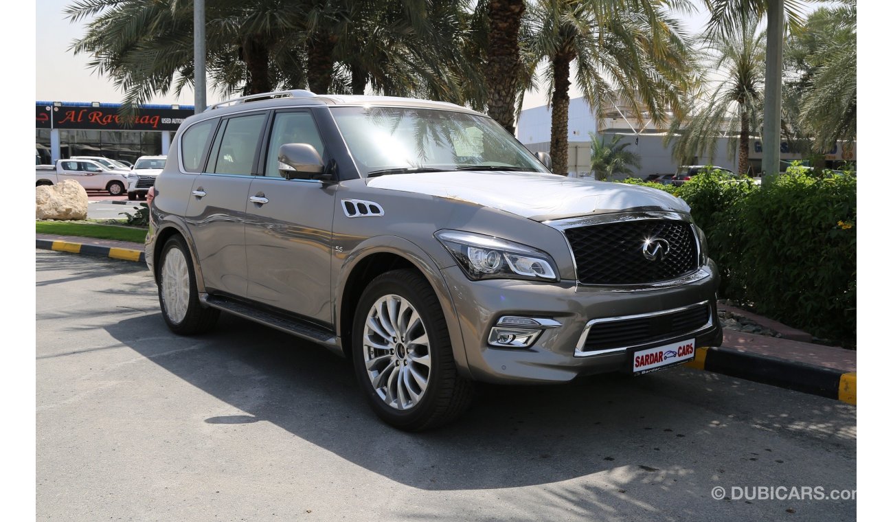 Infiniti QX80 5 yrs Unlimited Warranty