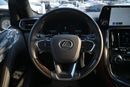 Lexus LX600 SIGNATURE Turbo Sport, 3.5L Twin-Turbo V6, Color Black