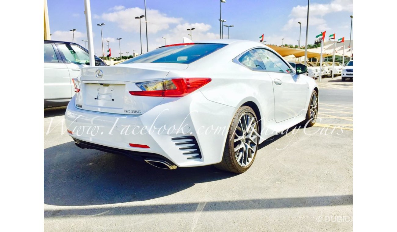 Lexus RC350 F / GOOD OFFER / 0 DOWN PAYMENT / MONTHLY 2267