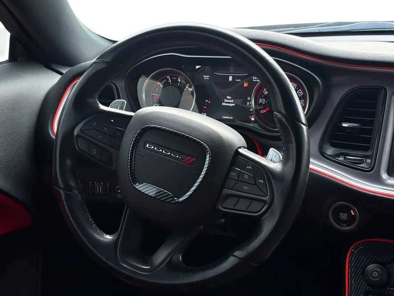 Dodge Challenger !! EID SALE !! 1 YEAR FREE WARRANTY !!  AED 1,050 P.M | 0% DOWN PAYMENT | DODGE CHALLENGER R/T | 202