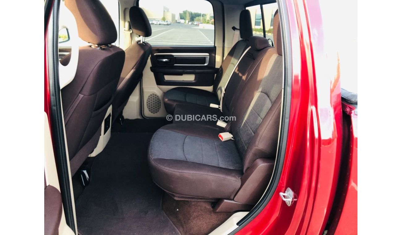 RAM 1500 MODEL 2014 GCC CAR PERFECT CONDITION INSIDE AND OUTSIDE FULL ELECTRIC CONTROL STEERING CONTROL SENSO