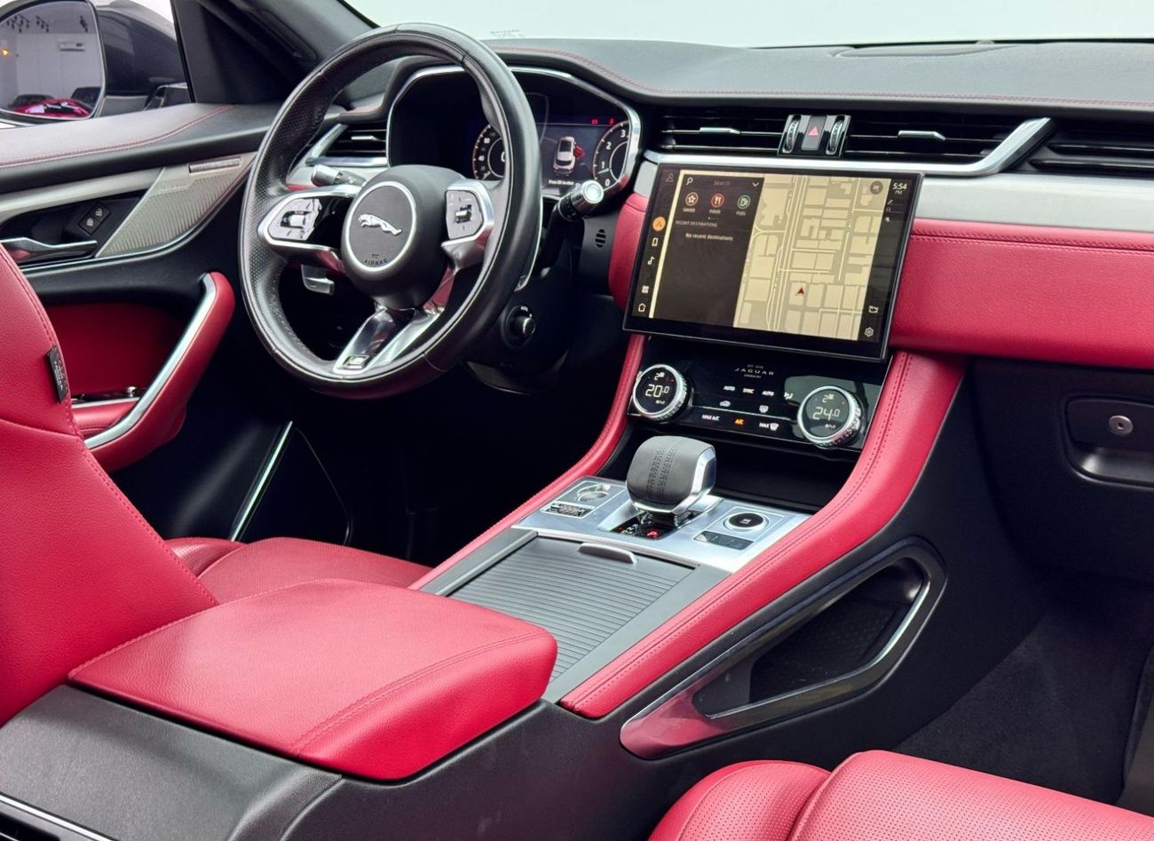 Jaguar F Pace R-Dynamic SE 2.0L 2021 Jaguar F-Pace P250 SE R-Dynamic, 2026 Jaguar Warranty, Full Options, GCC