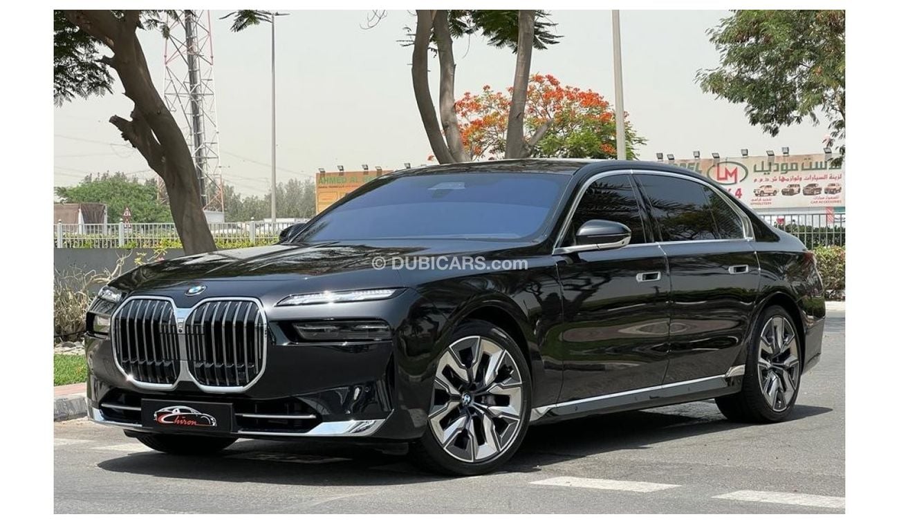 BMW 740Li BME 740i Luxury Pure Excellence 2023 GCC UNDER WARRANTY SERVICE CONTRACT