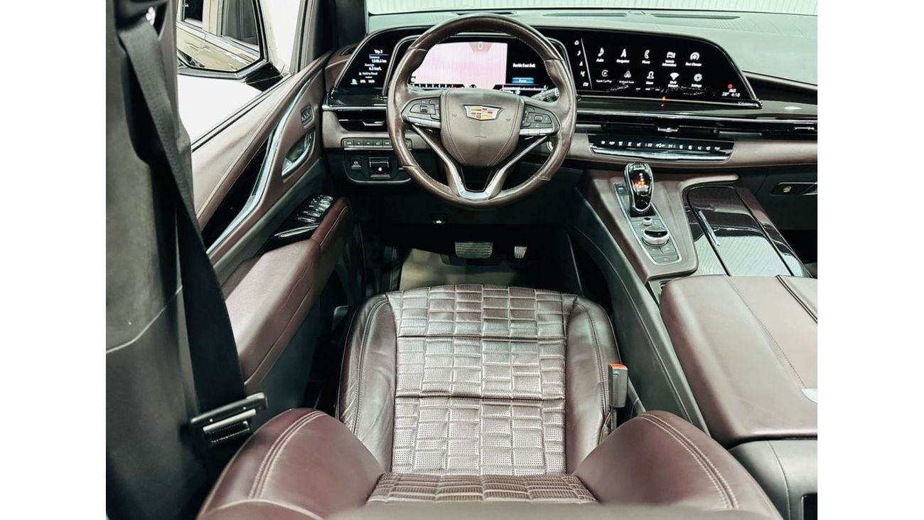 Cadillac Escalade Premium Luxury 2021 Cadillac Escalade 600, Mar 2025 Cadillac Warranty, Pilot Seats, Fully Loaded,GCC