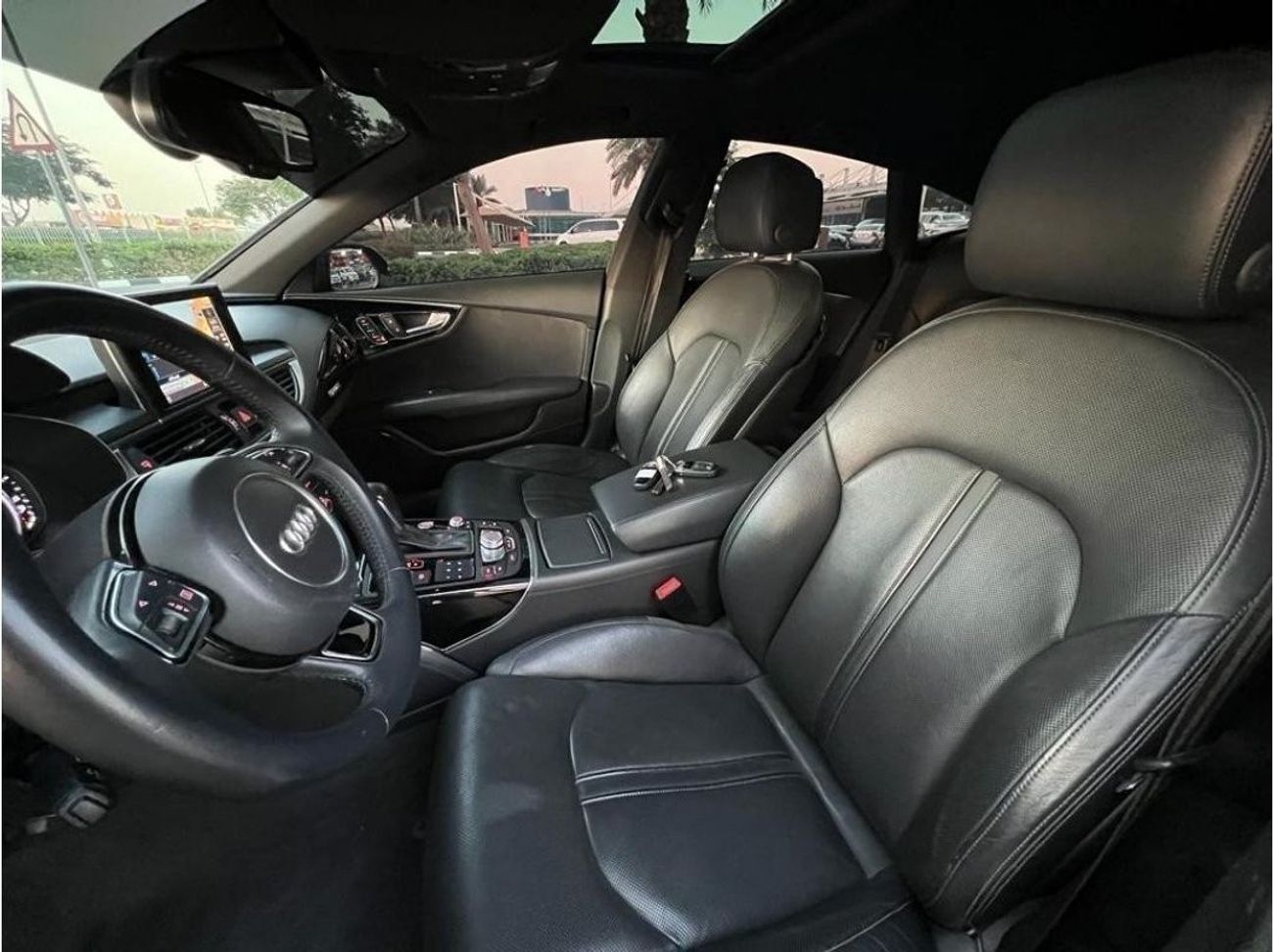 أودي A7 AUDI A7 50 TFSI QUATTRO S LINE 2017 GCC FULL OPTIONS IN PERFECT CONDITIONS WITH ONE YEAR WARRANTY