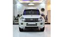 Mitsubishi Pajero VERY LOW MILEAGE and PERFECT CONDITION! Mitsubishi Pajero GLS V6 2014 Model!! in White Color! GCC