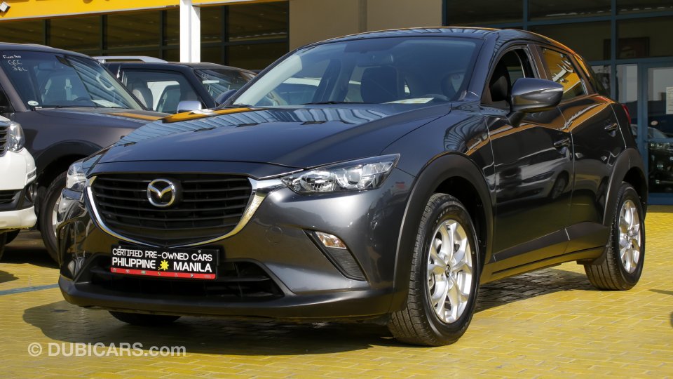 Mazda CX3 for sale AED 49,500. Grey/Silver, 2017