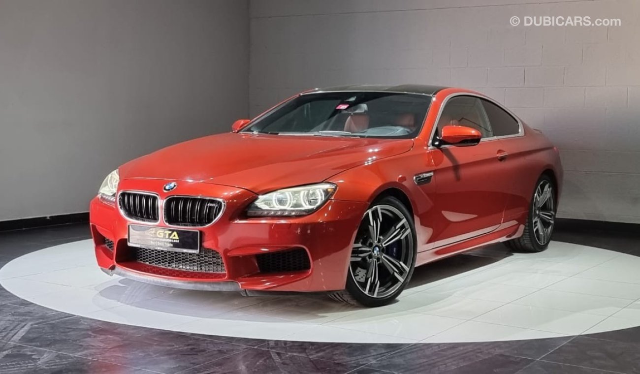 بي أم دبليو M6 2013 BMW M6 Coupe, Service History, Warranty, Low Kms, GCC