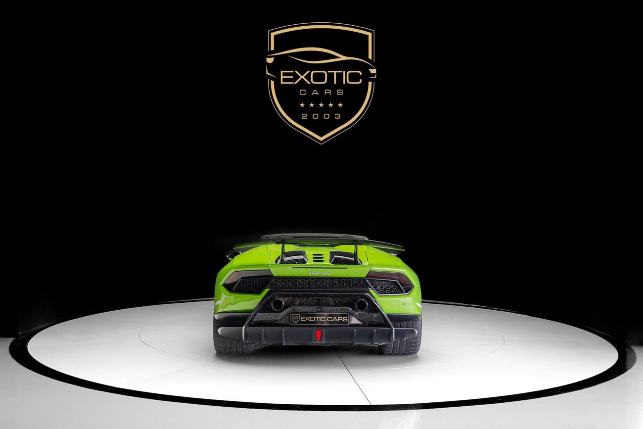 لامبورغيني هوراكان PERFORMANTE SPYDER