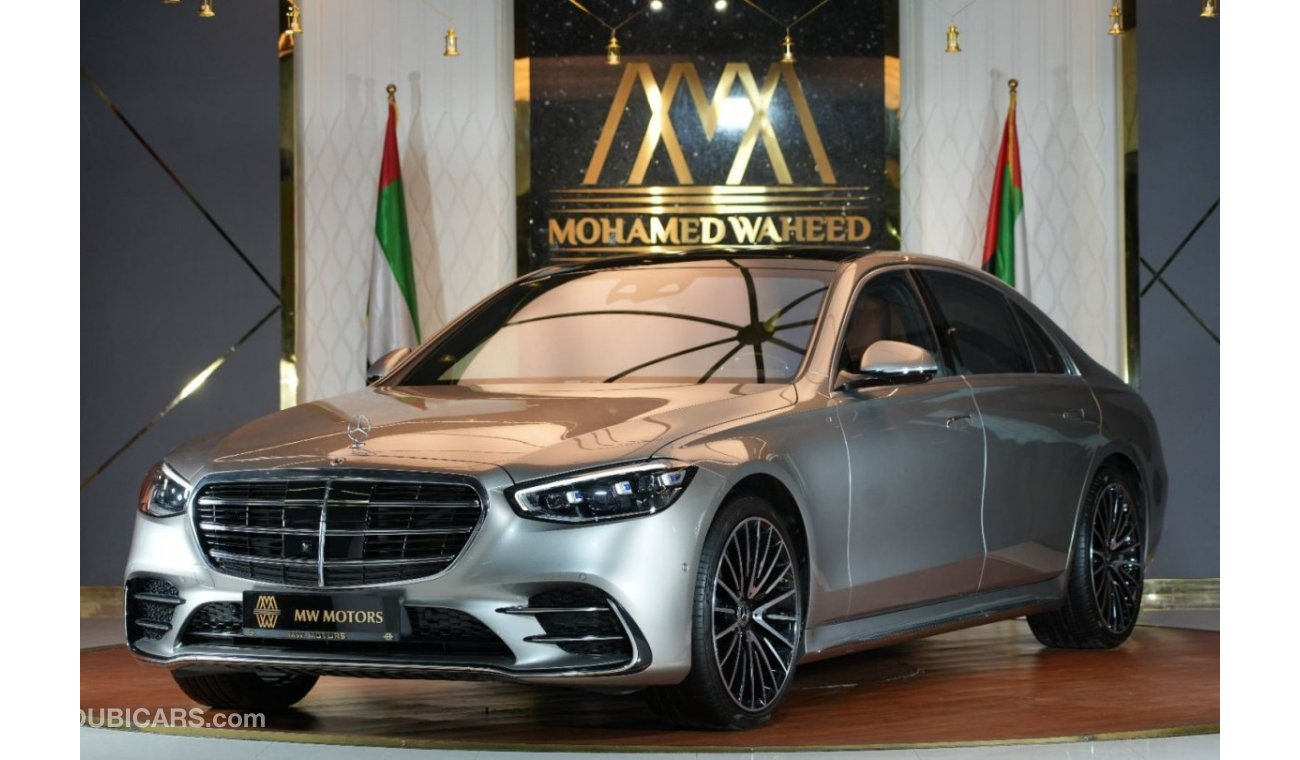 مرسيدس بنز S 500 Mercedes-Benz S 500 | 2023 GCC 4200km | 5 Years Warranty | AMG | Panoramic