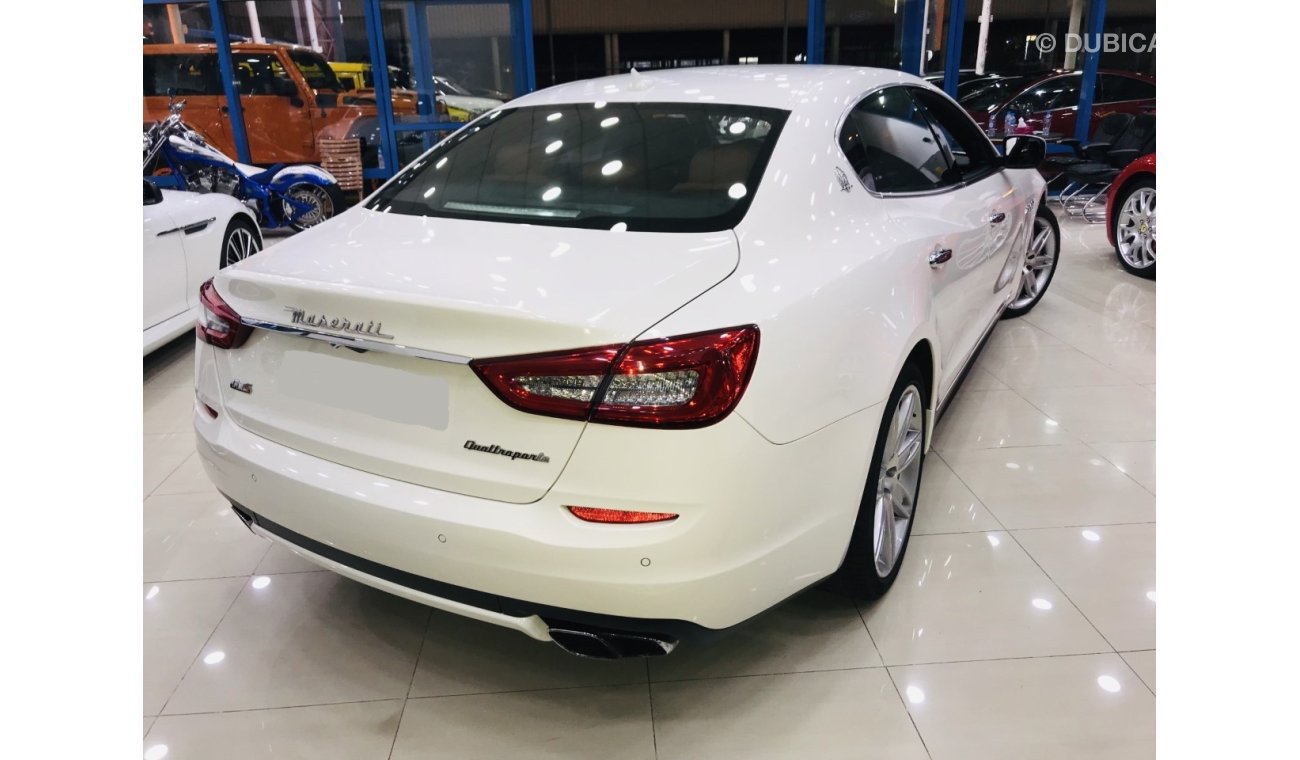 Maserati Quattroporte GTS V8 - 2014 - GCC - UNDER WARRANTY + FREE SERVICE - ( 2,100 AED PER MONTH )