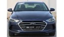 Hyundai Elantra Hyundai Elantra 2018 GCC in excellent condition without accidents, very clean from inside and outsid