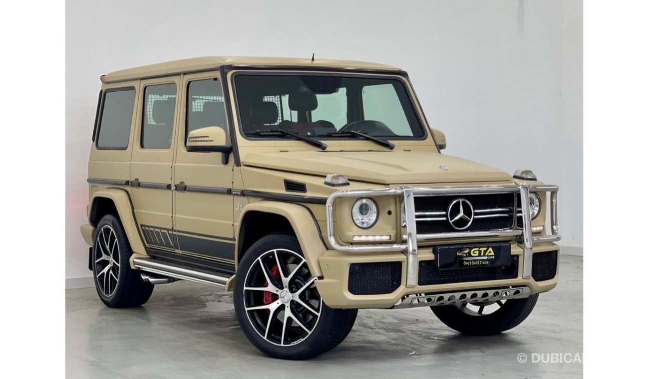 مرسيدس بنز G 63 AMG 2016 Mercedes-Benz G63 AMG, Full Service History, Warranty, Low Kms, GCC