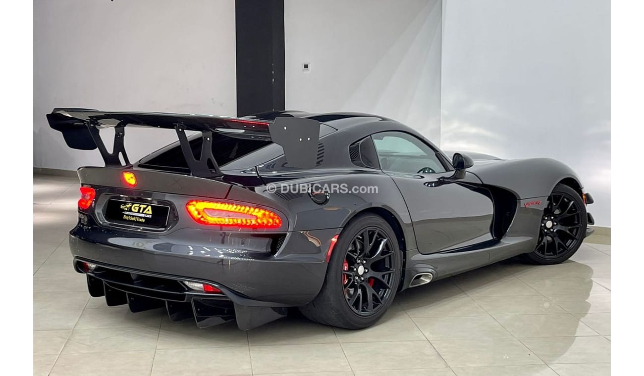 دودج فايبر 2017 Dodge Viper Srt10, ( ACR Body Kit ), Dodge Warranty-Service History, GCC