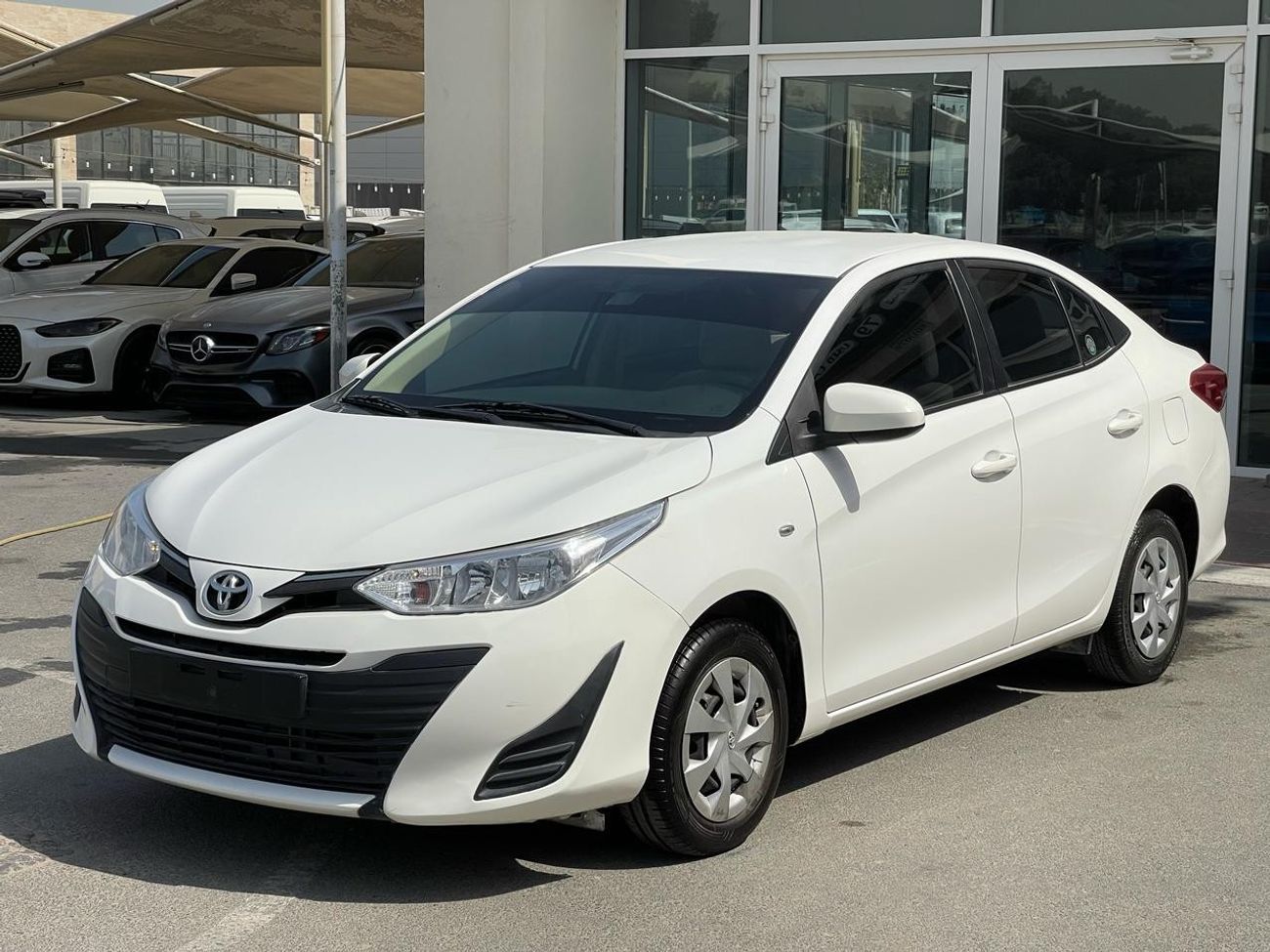 تويوتا يارس SE تويوتا يارس 1.5 سيدان 2021 خليجي صبغ وكاله بحاله ممتازه بدون حوادث