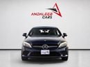 Mercedes Benz C300 AMG AED 1,440 P.M | 0% DOWN PAYMENT | MERCEDES-BENZ C300 COUPE | 2021 | AMERICAN SPECS