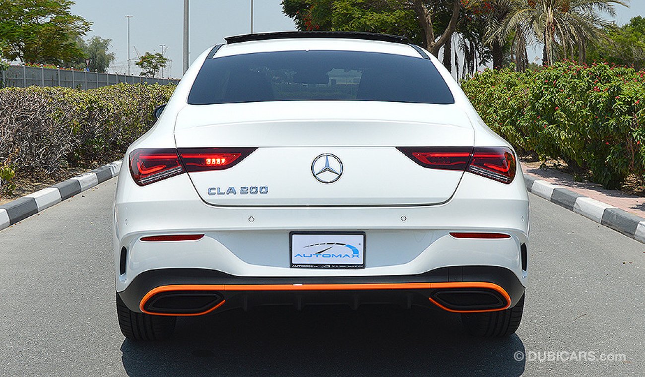 مرسيدس بنز CLA 200 2020, Edition 1, GCC, 0km w/ 2Yrs Unlimited Mileage Warranty + 3Yrs or 60,000km Free Service at EMC