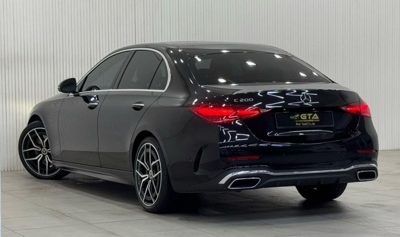 Mercedes-Benz C 200 Premium Plus 1.5L 2023 Mercedes Benz C200 AMG Premium Plus, 2028 Mercedes Warranty, Very Low Kms, GC