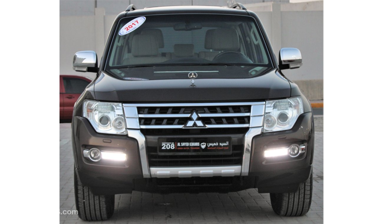 Mitsubishi Pajero Mitsubishi Pajero 2017, GCC, full option, in excellent condition, without accidents, very clean from