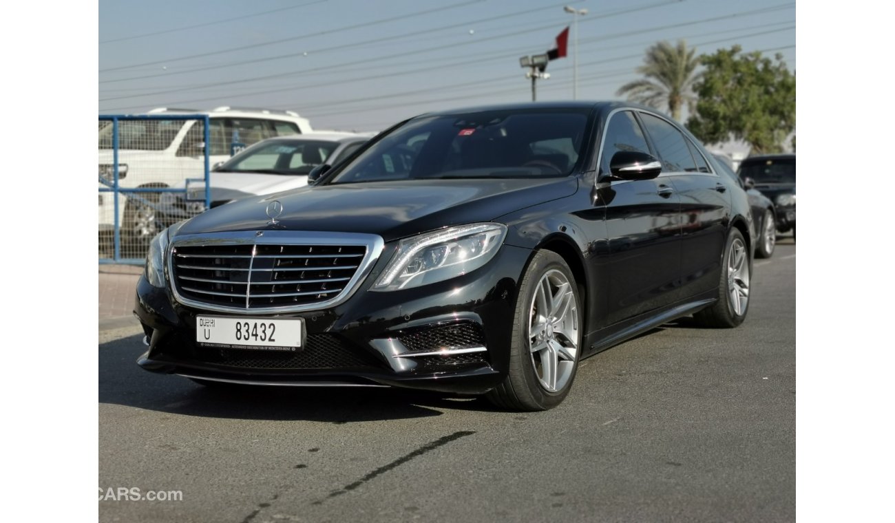 مرسيدس بنز S 400 3.0L Petrol, 19" Alloy Rims, Push Start, LED Head Lights, Cooled front seats, LOT-977