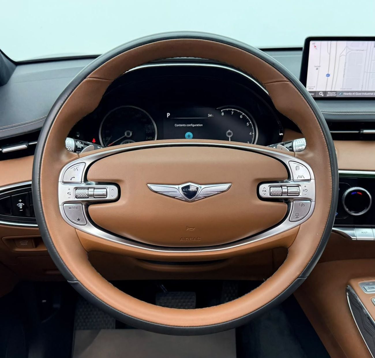 Genesis GV70 PRESTIGE 2023 Genesis GV70 Platinum Sport, 1 Year Unlimited Kilometer Warranty, GCC Specs.