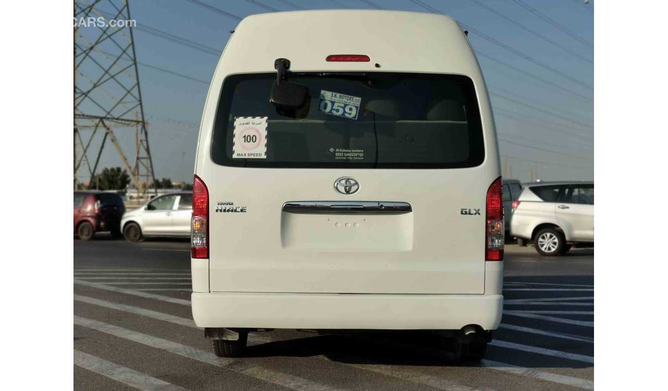 Toyota Hiace 2.7L PETROL, 15" TYRE, 15 SEATS, MANUAL A/C (LOT # 706)
