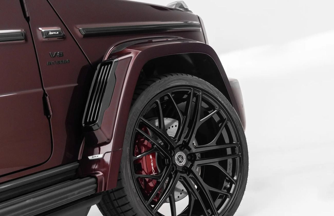 Mercedes Benz G63 AMG 4.0L Twin-Turbocharged V8 Engine