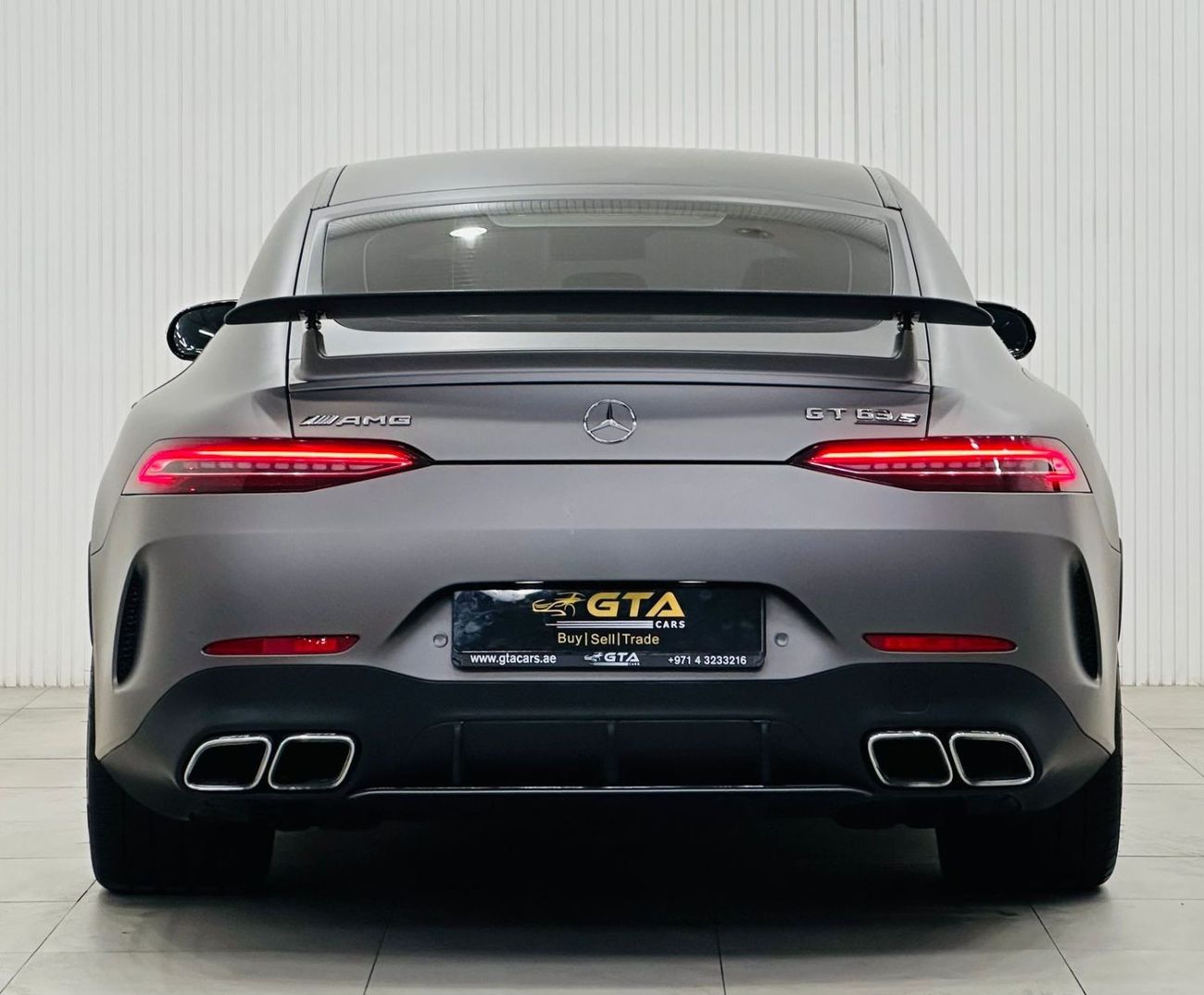 Mercedes-Benz AMG GT 63 2019 Mercedes GT63S, March 2025 Warranty, Full Gargash Service History, GCC