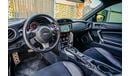 Subaru BRZ | 1,547 P.M | 0% Downpayment | Full Option | Immaculate Condition