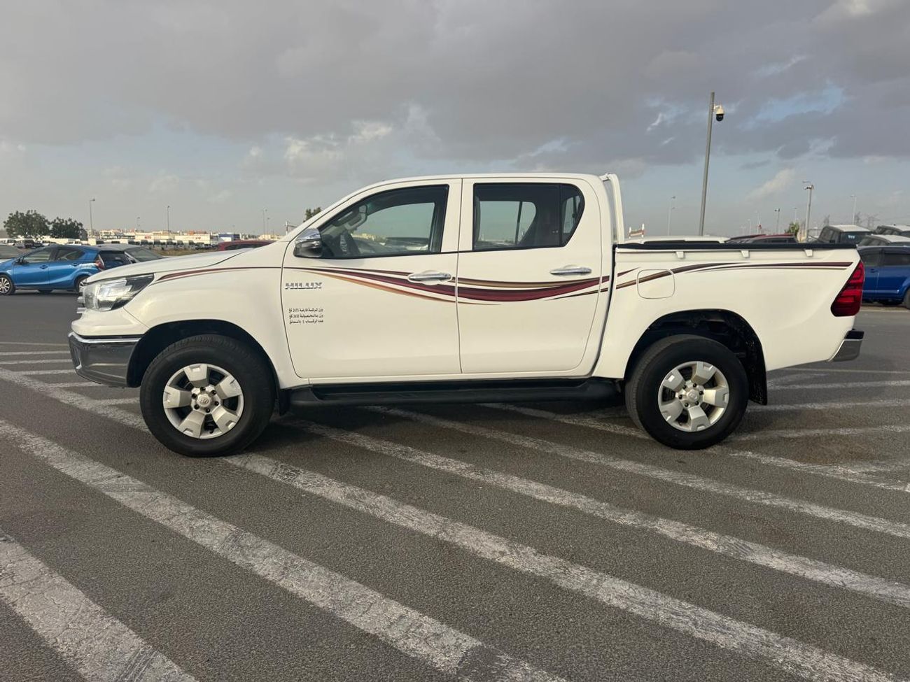 Toyota Hilux Toyota Hilux pickup 2019Model Engine 2.8 Diesel 4x4 colour white Transmission Automatic Interior.Bla