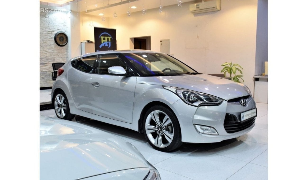 Hyundai Veloster GLS EXCELLENT DEAL for our Hyundai Veloster 1.6L ( 2013 Model! ) in Silver Color! GCC Specs