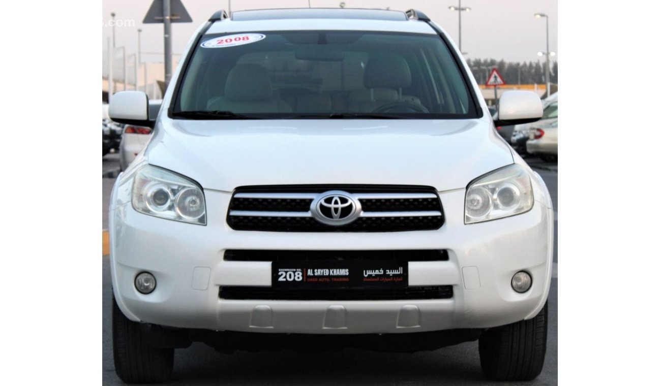 Toyota RAV4 Toyota RAV4 2008 GCC in excellent condition, full option, without accidents