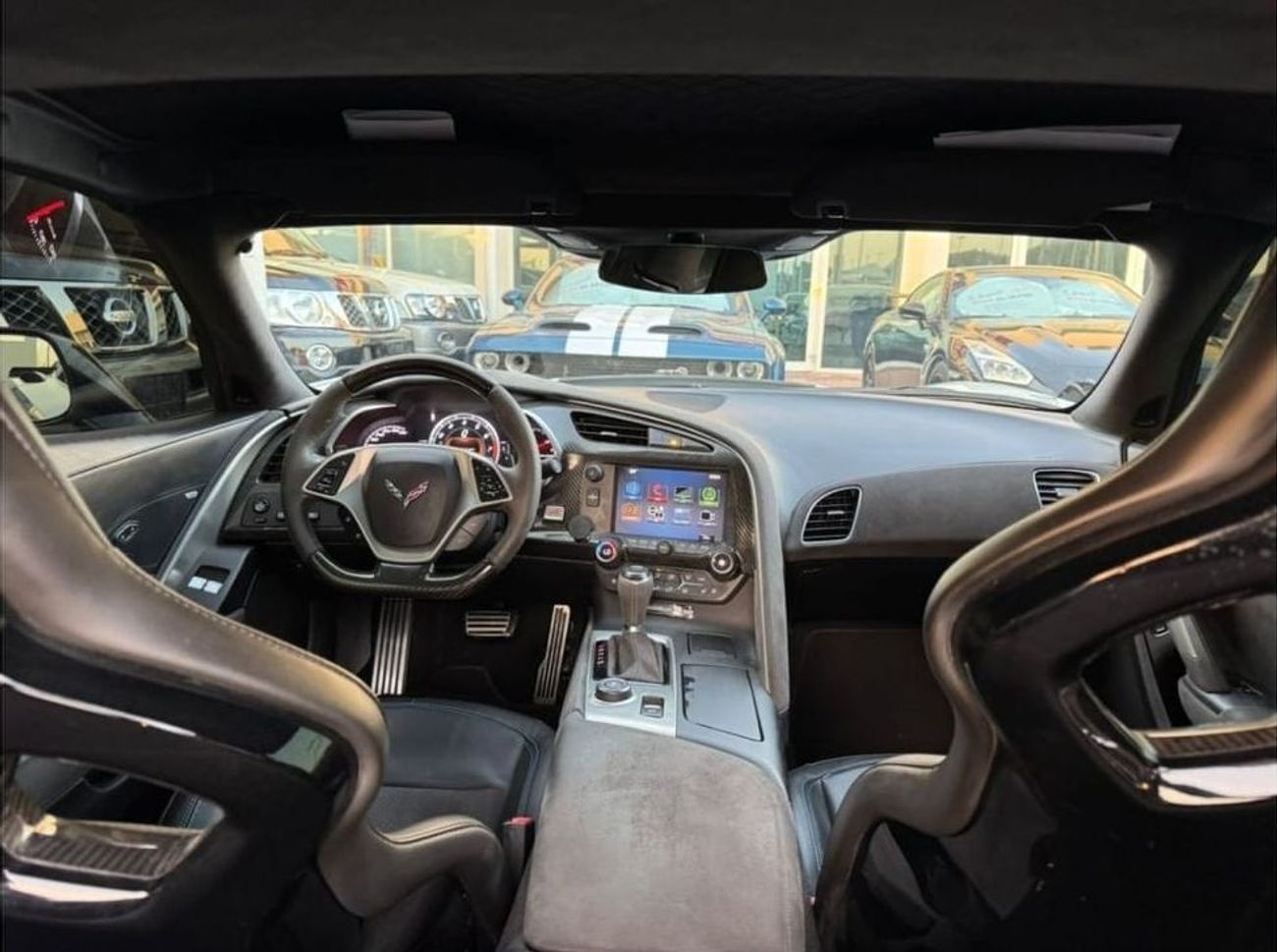 Chevrolet Corvette CHEVROLET CORVETTE C7 GRAND SPORT GCC 2018  PERFECT CONDITION FULL CARBON FIBER PERFECT CONDITION